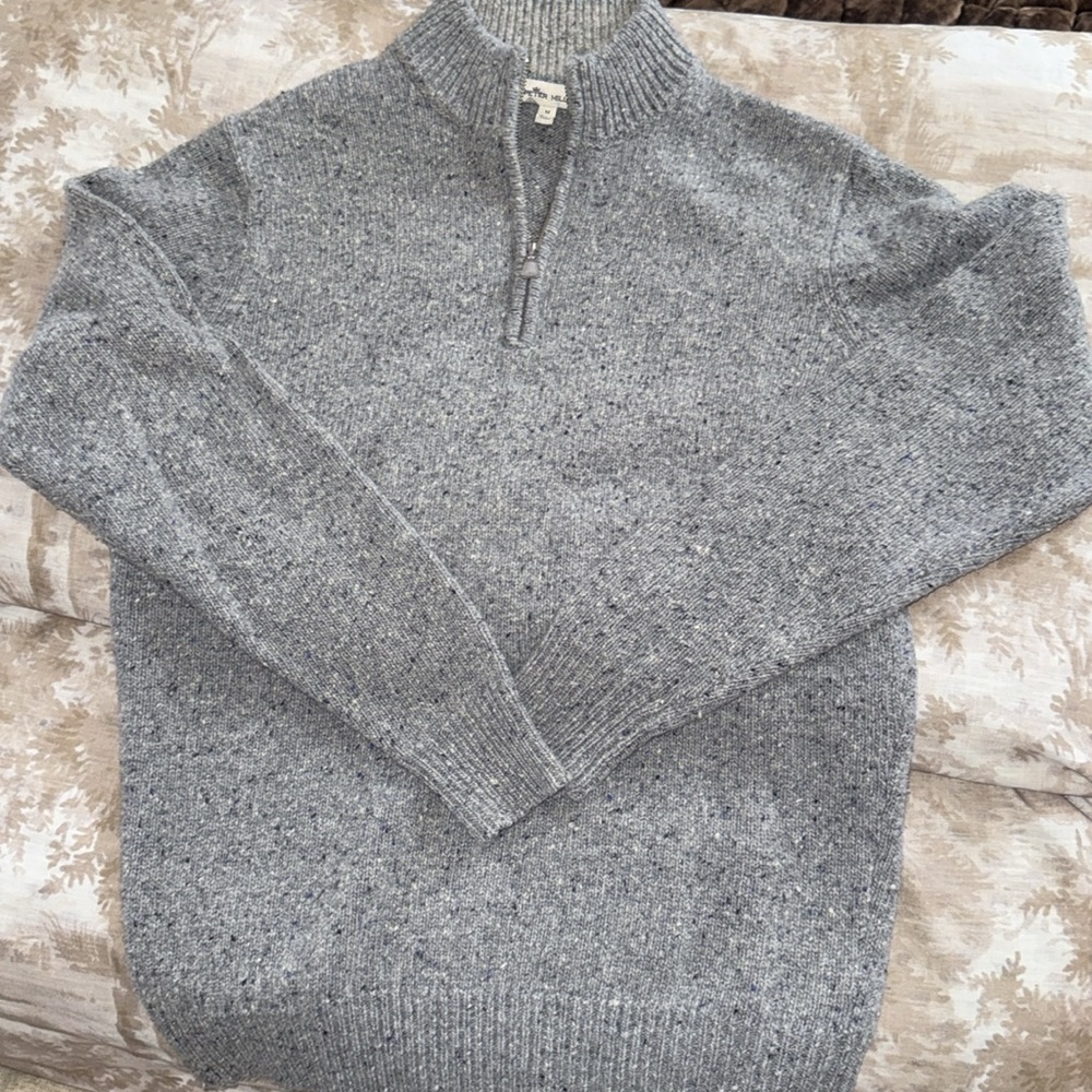 Peter Millar Medium Gray Pullover - image 3